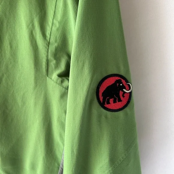 Mammut Alpine Green rain jacket - Picture 4 of 10
